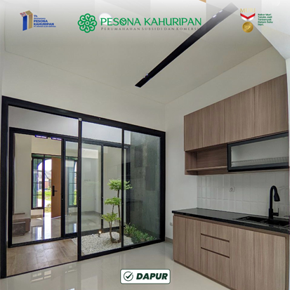 Dapur rumah komersil 45 72 pesona kahuripan 11