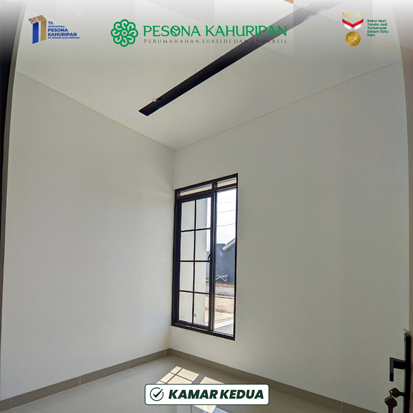 Kamar ke dua rumah komersil 45 72 pesona kahuripan 11