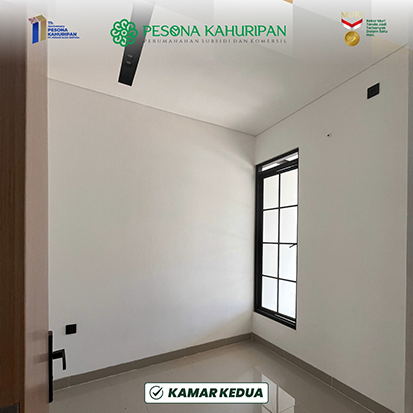 Kamar ke dua rumah komersil 70x90 pesona kahuripan 11