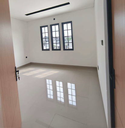 Kamar utama 2 perumahan komersil 120x120 pesona kahuripan 11