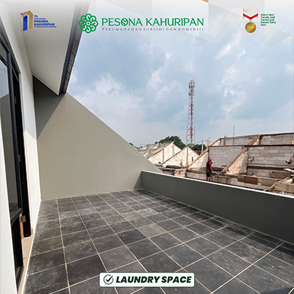 Laundry space rumah komersil 70x90 pesona kahuripan 11