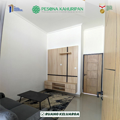 Ruang keluarga rumah komersil 36 pesona kahuripan 11